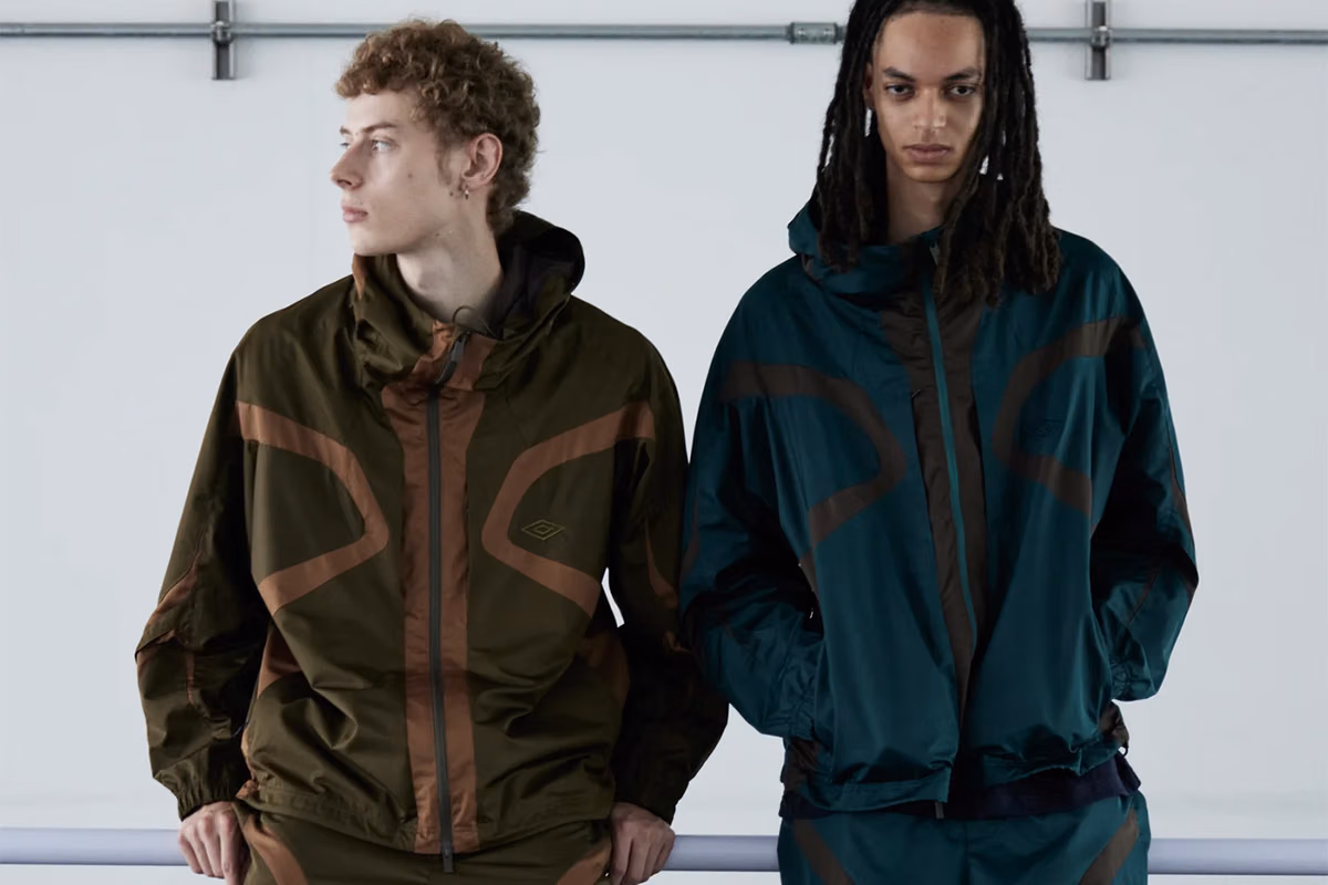White Mountaineering x Umbro's Fourth Capsule Is Cut From H2OFF Taffeta and Archive Lines