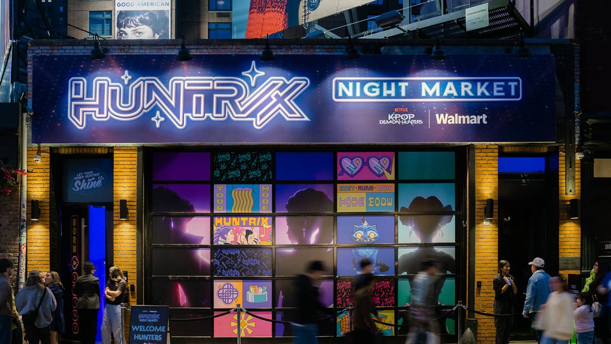 Netflix’s 'KPop Demon Hunters' and Walmart Bring HUNTR/X to Life With a Free NYC Pop-Up