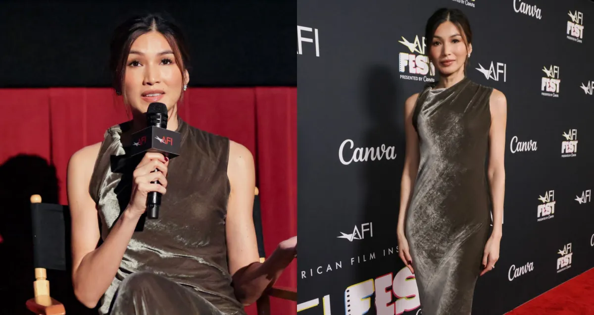 Gemma Chan is Silhouetted in Ferragamo from Head to Heel at a Special Screening of ‘Josephine’ in Hollywood