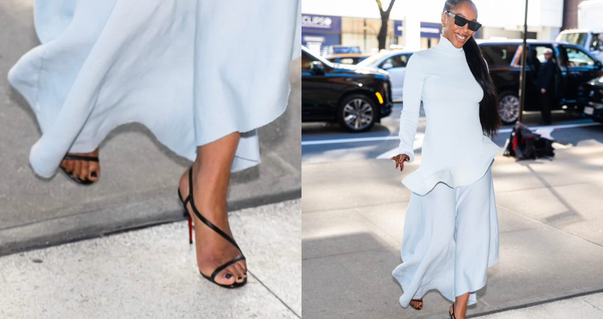 Naomi Ackie Doubles Down on Louboutin While Promoting Clayface During New York City Press Tour