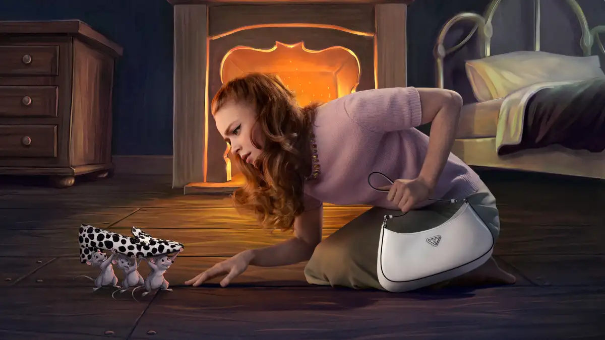 EXCLUSIVE: Sadie Sink, Maya Hawke Interact With Cartoons in Prada’s Fantasy Campaign