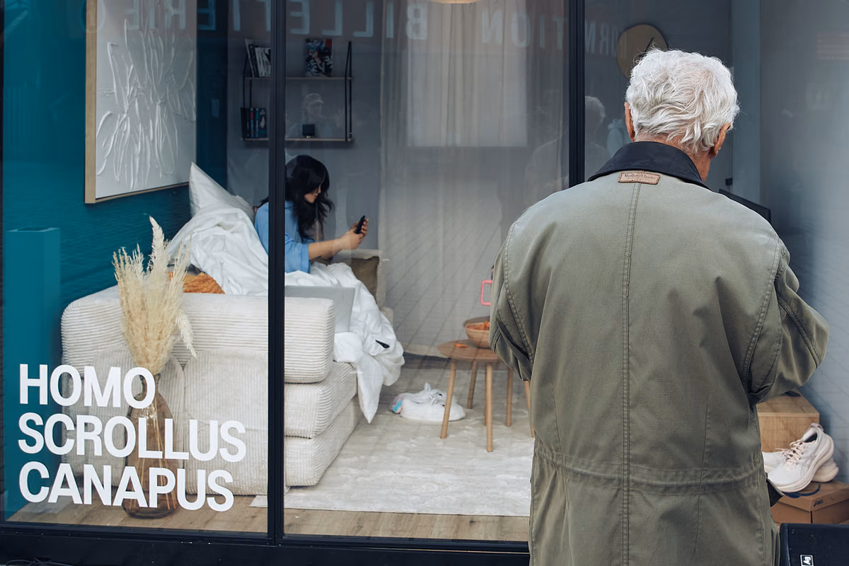 ASICS' Life-Sized Diorama Offered a Window Into a New Human Species